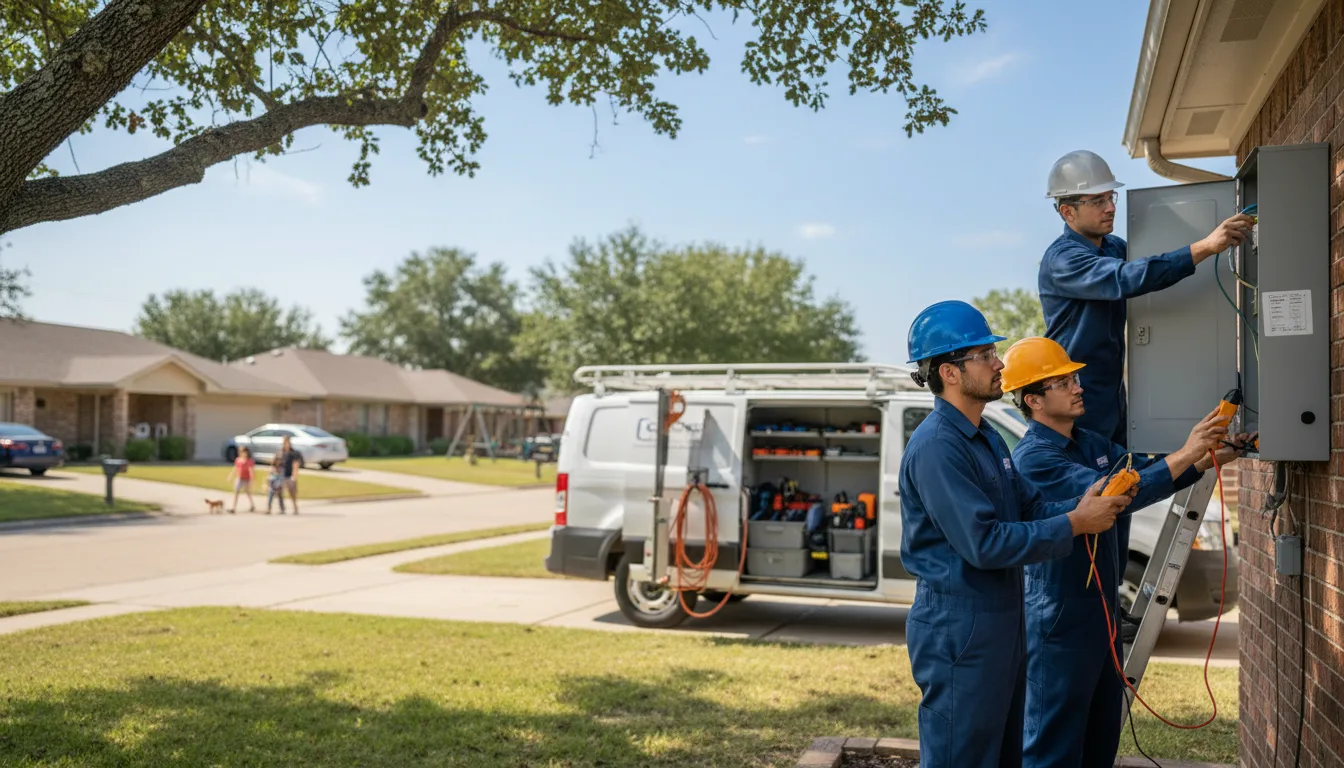 Certified electrician providing emergency electrical services in Hartman, CO